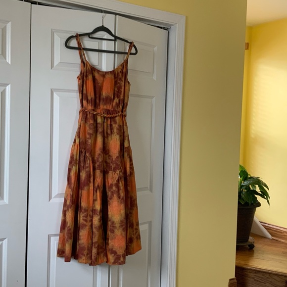 Ulla Johnson Valentina Braided Tie-Belt Midi Dress - Picture 6 of 16